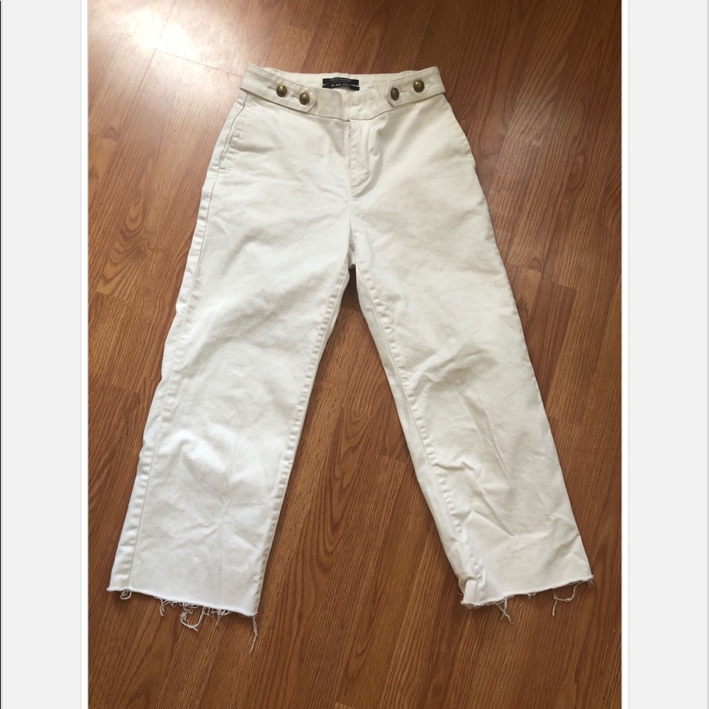 Scotch & Soda Madison Ali Wide Leg Cropped Jeans